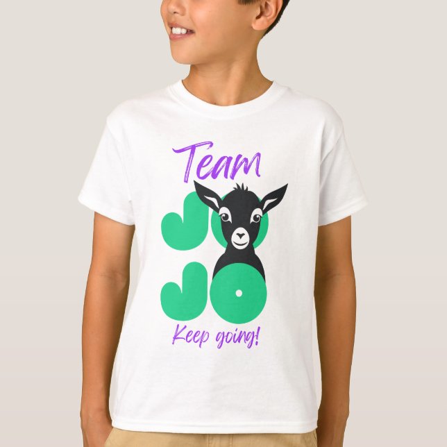 Team Jojo - Kids shirt T (Framsida)