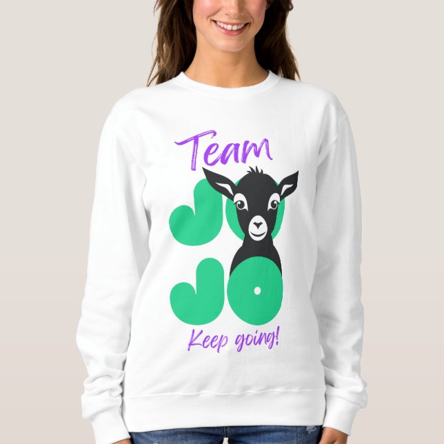 Team Jojo Sweatshirt - Womens T Shirt (Framsida)