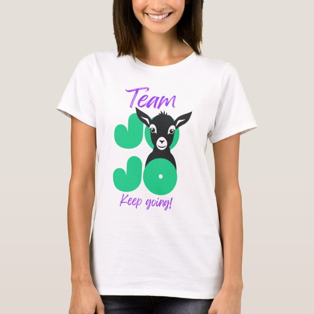 Team Jojo Tshirt - Womens T Shirt (Framsida)
