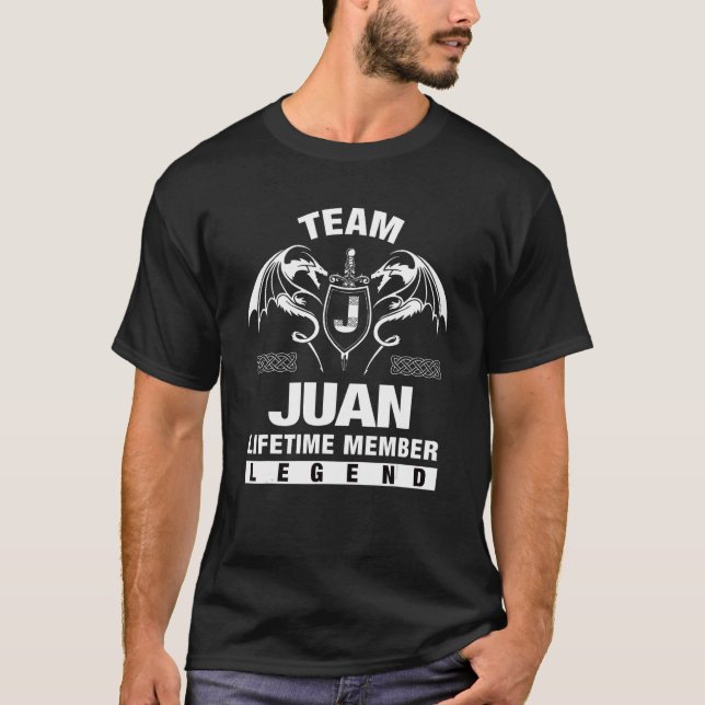 Team Juan Livtime Member T Shirt (Framsida)