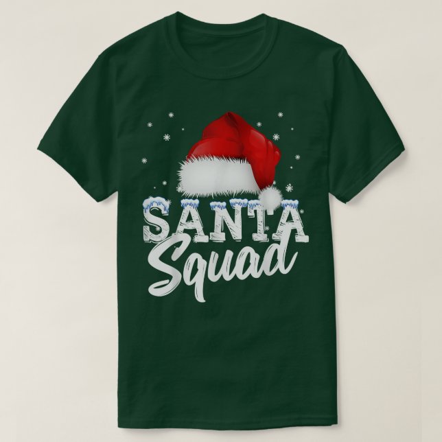 Team jultomte-familjen Matching Christm T Shirt (Design framsida)