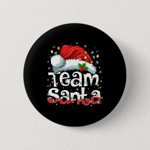 Team Jultomten-julfamiljen Matching Pajama Knapp