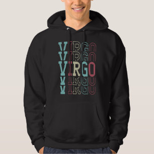 Team Jungfru Tjej Horoskop September August Kung Z Hoodie