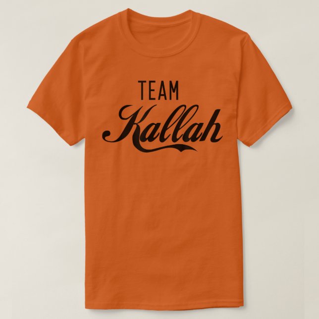 Team Kallah Jewish Bride Bröllop Bridesmaids 497 T Shirt (Design framsida)