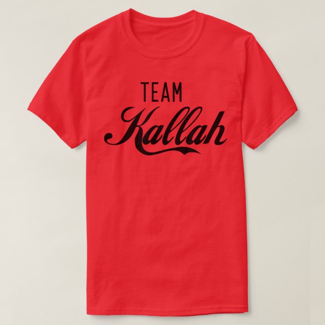 Team Kallah Judisk Brud Bröllop Brudtjej  T Shirt (Design framsida)