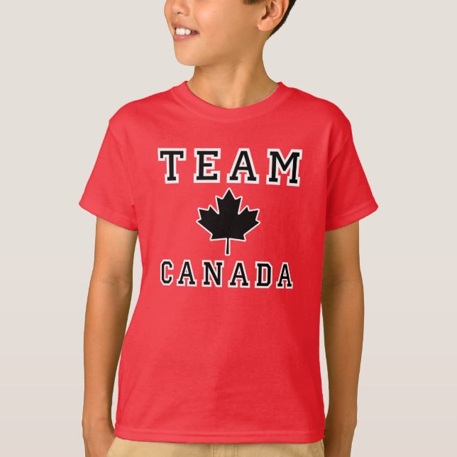 Team Kanada T Shirt (Framsida)