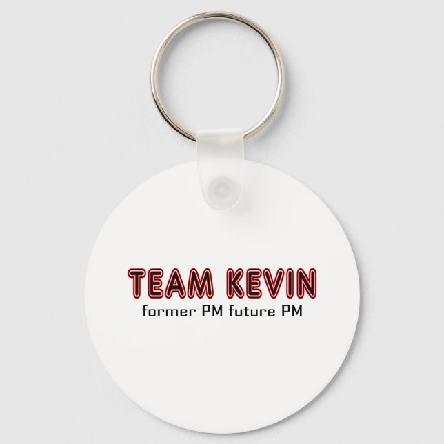 Team Kevin. Nyckelring (Framsida)