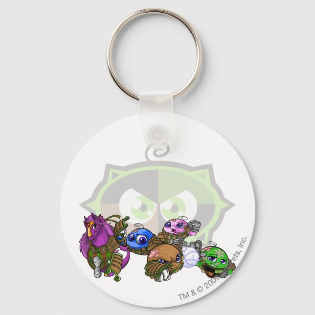 Team Kiko Sjö Group Nyckelring (Framsida)