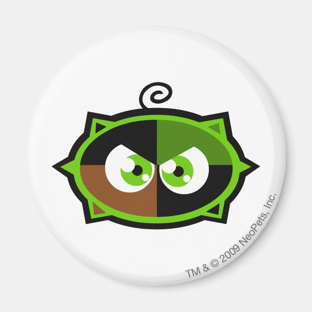 Team Kiko Sjö Logotyp Magnet (Framsidan)