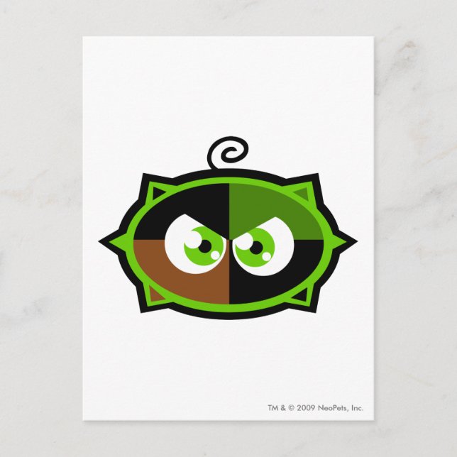 Team Kiko Sjö Logotyp Vykort (Framsida)