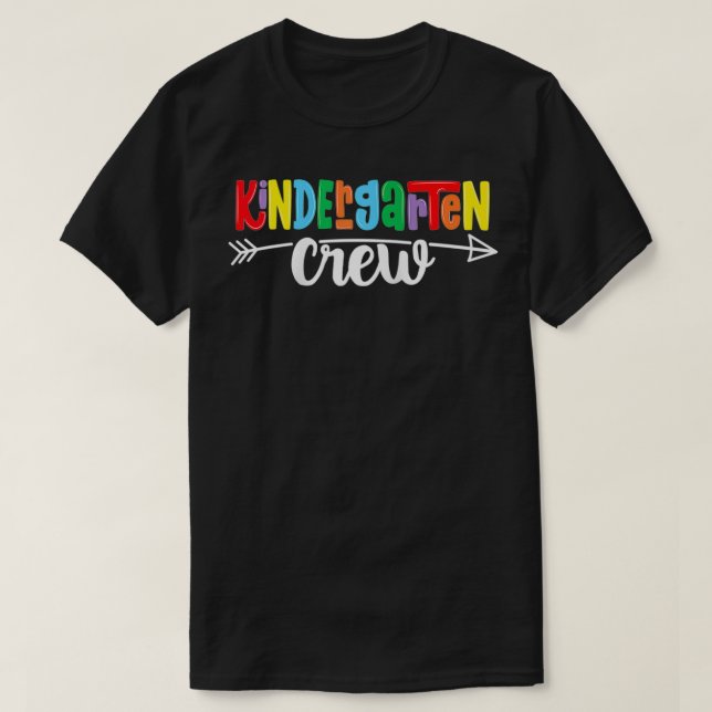 Team Kindergarten Crew  T Shirt (Design framsida)