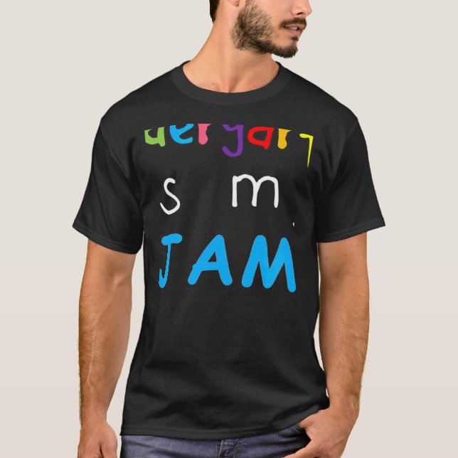 Team Kindergarten Is My Jam Teacher Student 1 T Shirt (Framsida)