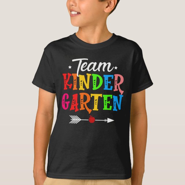 team kindergarten t shirt (Framsida)