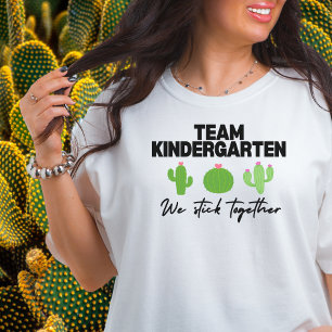 Team Kindergarten Vi håller ihop lärartröja T Shirt