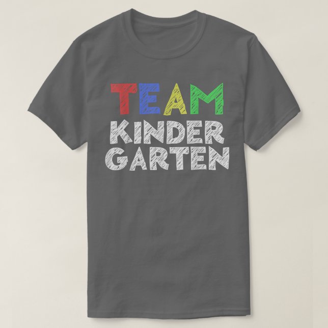 Team KindergartenTillbaka till skolan T Shirt (Design framsida)