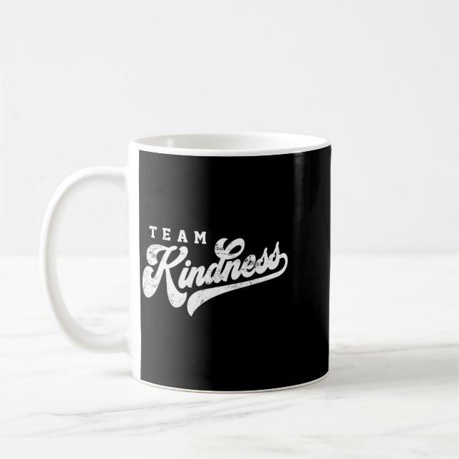 Team Kindness - Anti mobbning Anti mobbning dag Kaffemugg (Vänster)