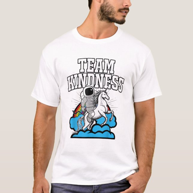 Team Kindness T-shirt - Välj snäll t-shirt - Enhör (Framsida)