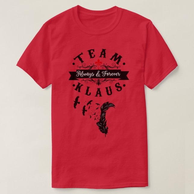Team Klaus V2 T Shirt (Design framsida)