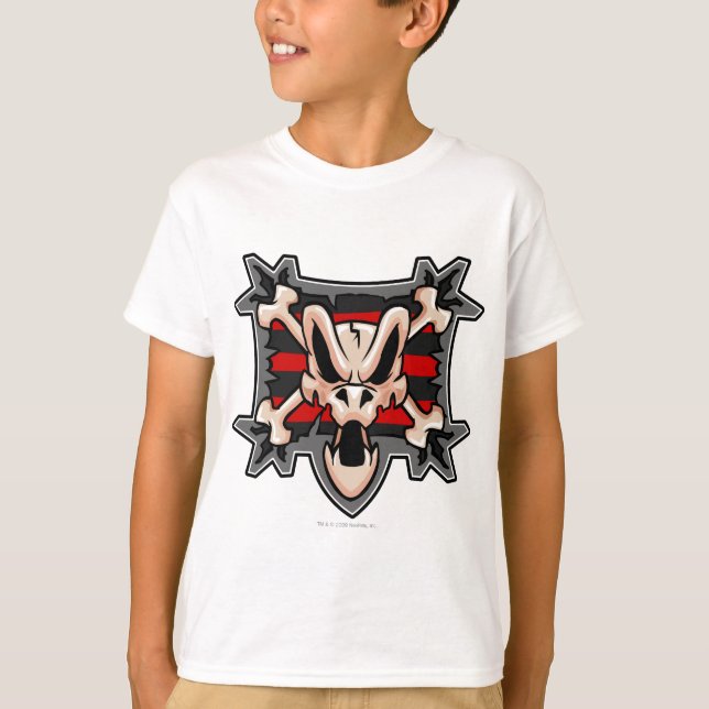 Team Krawk Island Logotyp T Shirt (Framsida)