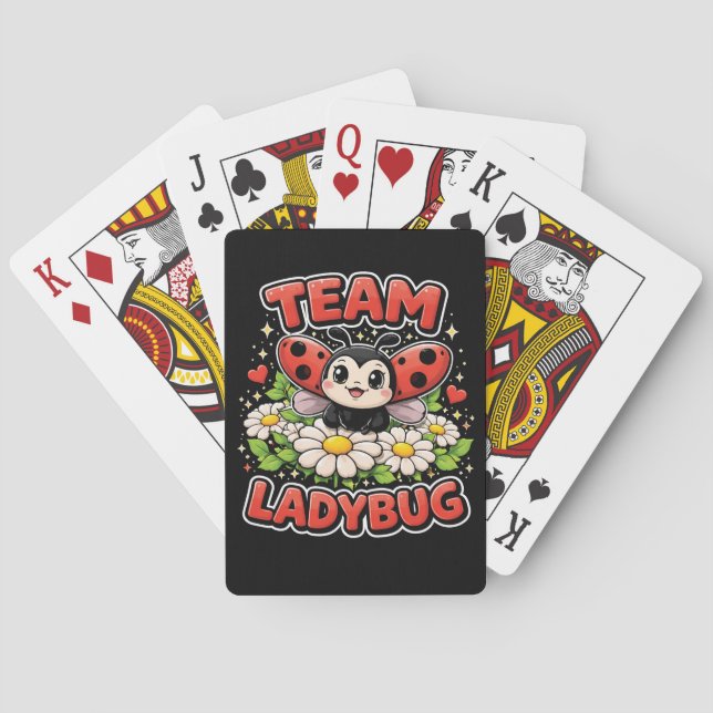 Team Ladybug Casinokort (Baksidan)