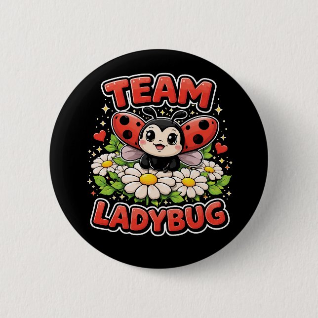 Team Ladybug Knapp (Framsida)