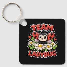 Team Ladybug Nyckelring