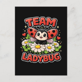 Team Ladybug Vykort
