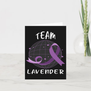 Team Lavender for Cancer Awareness World Cancer Da Kort