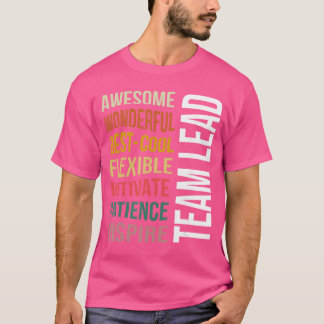 Team Leadskojig T-Shirt Roligt tack för inspiratio