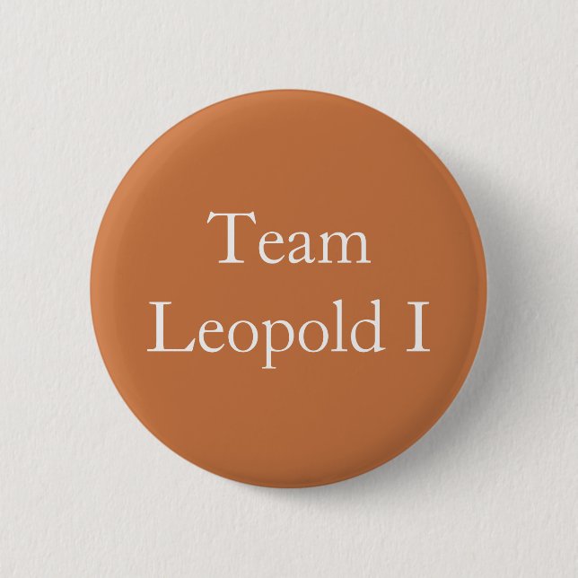 Team Leopold I Heliga Roman Emperor Knapp (Framsida)