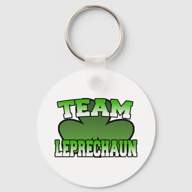 Team Leprechaun Keychain Nyckelring (Framsida)