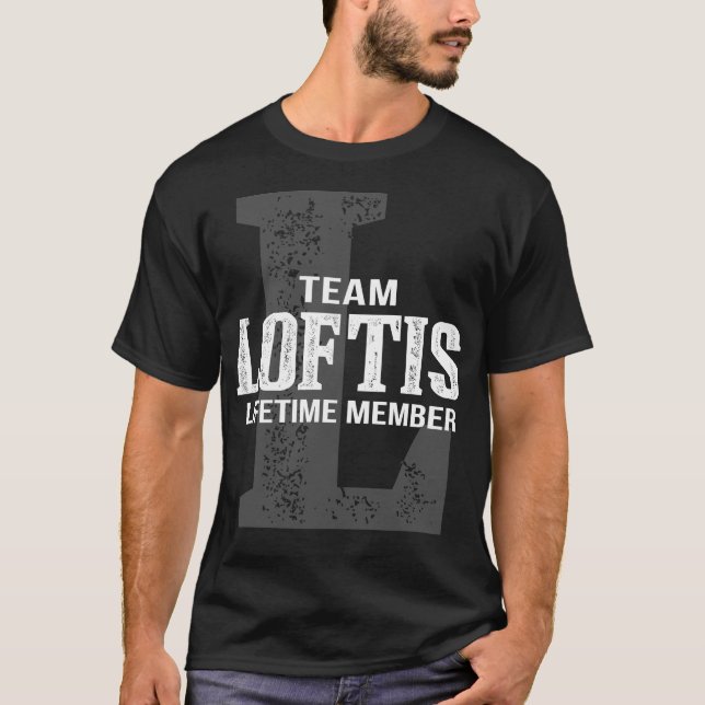 Team LOFTIS Livstidsmedlem T Shirt (Framsida)