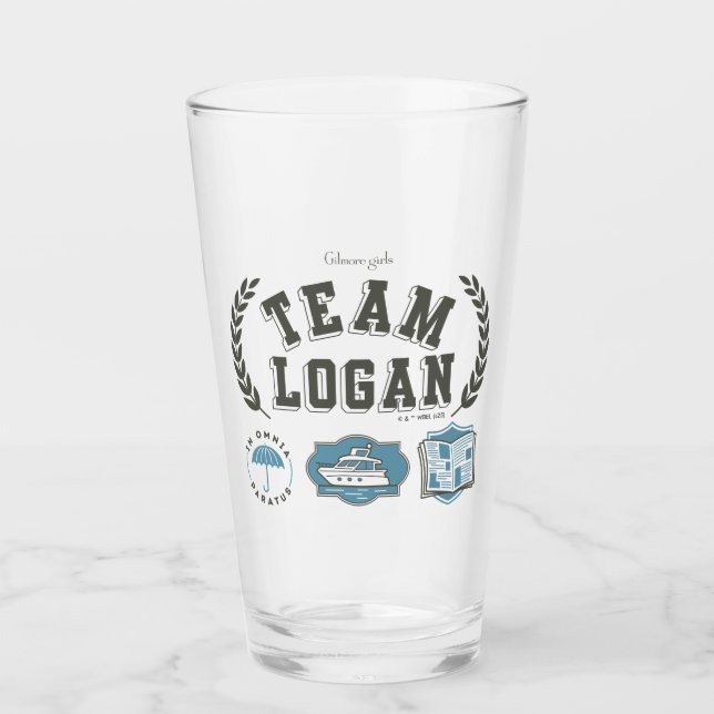 Team Logan Gilmore Girls Design Glaskopp (Framsida)