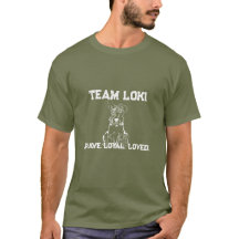 Team Loki Legacy Grunge Army Grönt T-Shirt