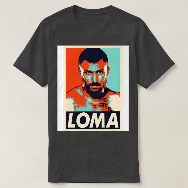 Team Lomachenko T Shirt (Design framsida)
