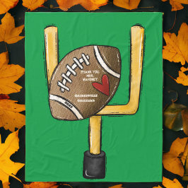 Team Mamma Cute Personlig Football Gift Fleecefilt