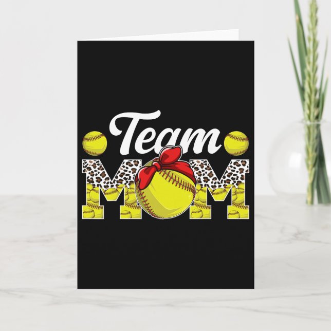 Team Mamma Leopard Softll Team Mamma Softll Team M Kort (Framsida)