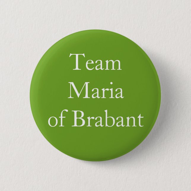 Team Maria of Brabant Knapp (Framsida)