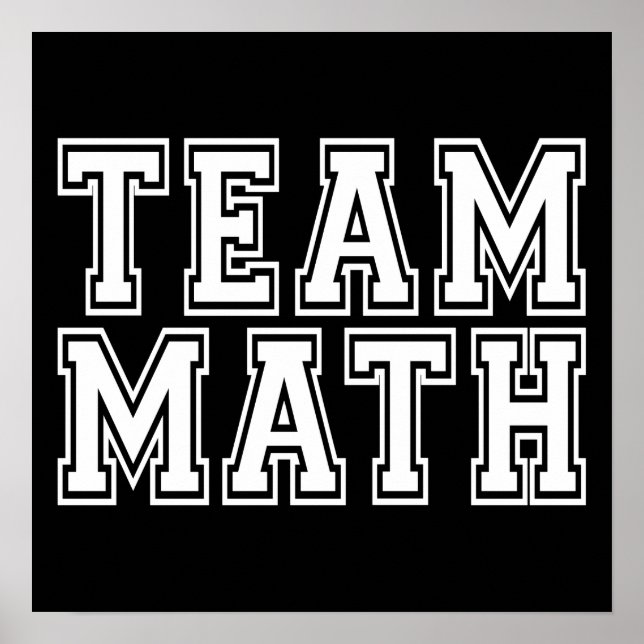 Team Math Poster (Framsidan)