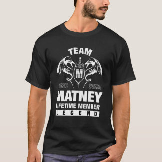 Team MATNEY - Livstidsmedlemsgåvor T Shirt