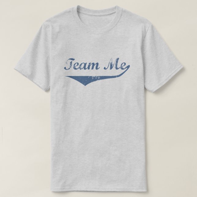 Team Me T-Shirt (Design framsida)
