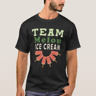 Team Melon Ice Cream Melon Costume T Shirt