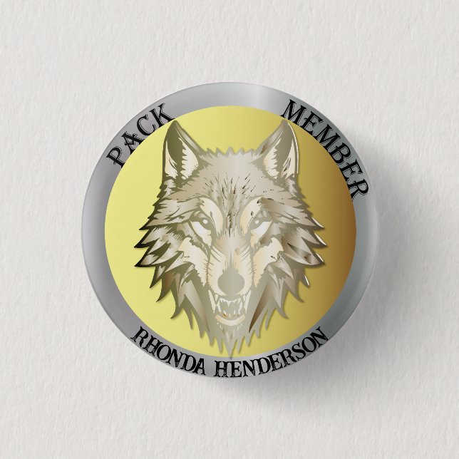 Team Member Award, "Pack Member" Knapp (Framsida)