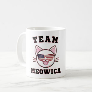 TEAM MEOWICA - FUNNY CAT LOVER AMERICAN TOKYO 2021 KAFFEMUGG