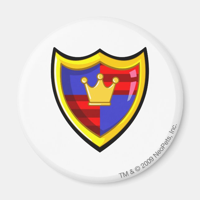 Team Meridell-Logotyp Magnet (Framsidan)