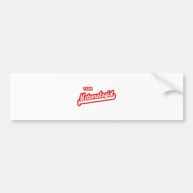 Team Meteorolog Bildekal (Framsidan)