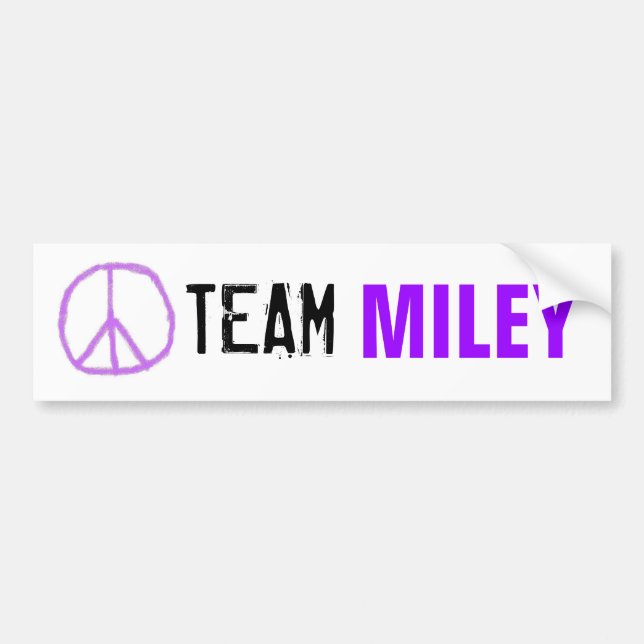 Team Miley-dekal Bildekal (Framsidan)