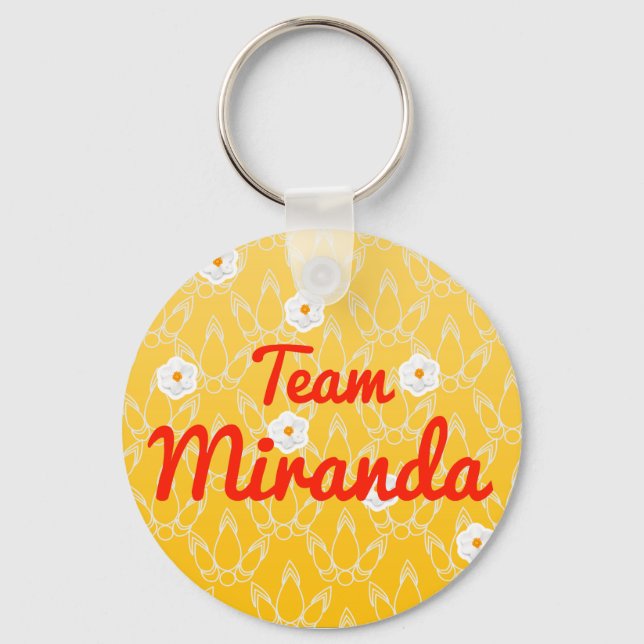 Team Miranda Nyckelring (Framsida)