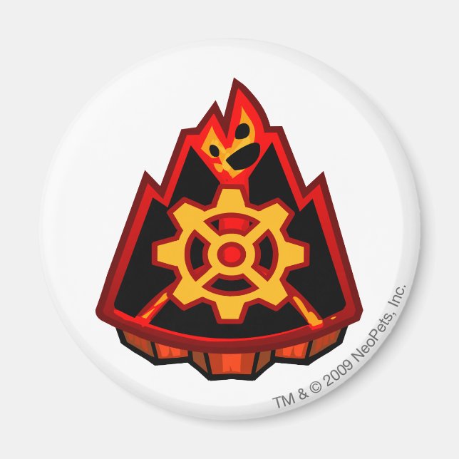 Team Moltara Logotyp Magnet (Framsidan)