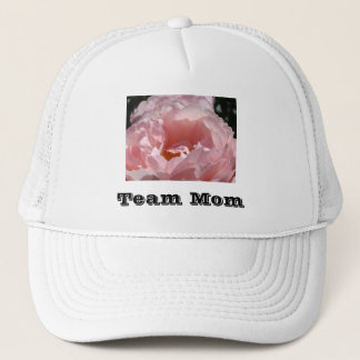 Team Mom! sporthattar Rosa Rosblommor Truckerkeps